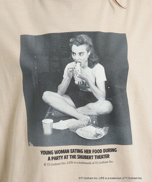 GOOD ROCK SPEED（グッドロックスピード）の「【GOOD ROCK SPEED/グッドロックスピード】LIFE PICTURE COLLECTIONモノクロフォトTEE/Tシャツ/グラフィックTEE【WEB限定】（Tシャツ/カットソー・レディース・ブラウン/チャコールグレー/ベージュ・フリー）」の21枚目の写真