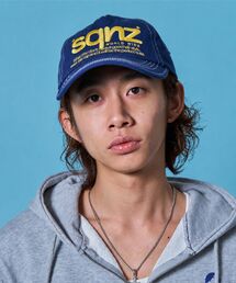 SEQUENZ（シークエンズ）の「【お気に入り20000人突破】※WEB限定 / 韓国ストリート / ロゴ刺繍キャップ / sqnz logo cap（キャップ）」
