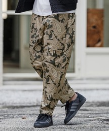 mp15394-Bonded Paisley Allover Balloon Pants 総柄バルーンパンツ(CAM26AW-019)