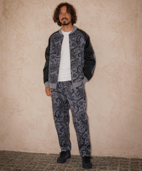 CAMBIO(カンビオ)の「mp15394-Bonded Paisley Allover Balloon Pants 総柄バルーンパンツ(CAM26AW-019)(その他パンツ・メンズ・オリーブ系/ブルーグリーン/グレー系その他・L/M/S)」の16枚目の写真