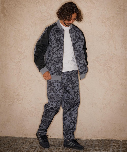 CAMBIO(カンビオ)の「mp15394-Bonded Paisley Allover Balloon Pants 総柄バルーンパンツ(CAM26AW-019)(その他パンツ・メンズ・オリーブ系/ブルーグリーン/グレー系その他・L/M/S)」の18枚目の写真
