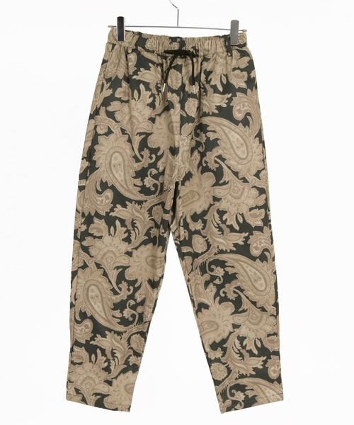 CAMBIO(カンビオ)の「mp15394-Bonded Paisley Allover Balloon Pants 総柄バルーンパンツ(CAM26AW-019)(その他パンツ・メンズ・オリーブ系/ブルーグリーン/グレー系その他・L/M/S)」の19枚目の写真