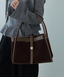 【apres jour clair】2WAYデザインスウェードバッグ