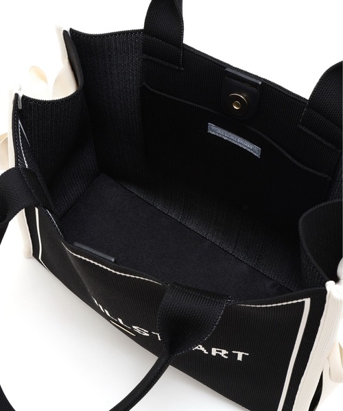 JILL by JILL STUART（ジルバイジルスチュアート）の「サイドリボンニットトートバッグ（ショルダーバッグ・レディース・ブラック/ピンク・FREE）」の15枚目の写真