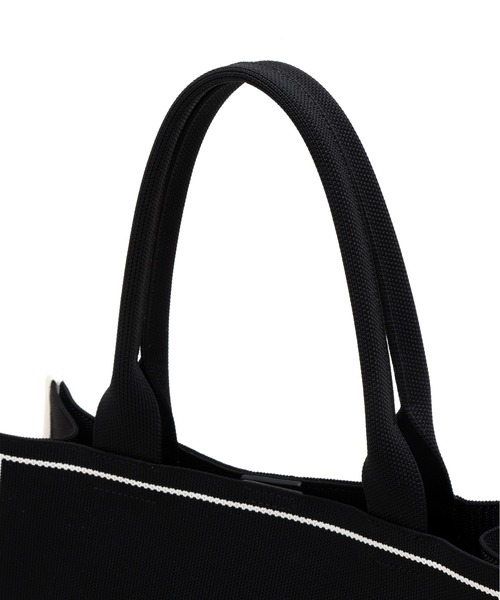 JILL by JILL STUART（ジルバイジルスチュアート）の「サイドリボンニットトートバッグ（ショルダーバッグ・レディース・ブラック/ピンク・FREE）」の16枚目の写真