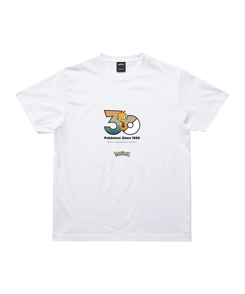 ZOZOSPOT(ゾゾスポット)の「Pokemon 30th Anniversary 1025 T-shirt 「ズルッグ」(Tシャツ/カットソー・レディース・ホワイト・SMALL/MEDIUM/LARGE/X-LARGE/XX-LARGE/XXX-LARGE/100cm/110cm/120cm/130cm/140cm/150cm/160cm)」の1枚目の写真