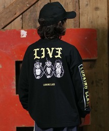 LURKING CLASS（ラーキングクラス）の「【ムラサキスポーツ限定】LURKING CLASS/ラーキングクラス グラフィックロンT ST26FTM02K（Tシャツ/カットソー）」