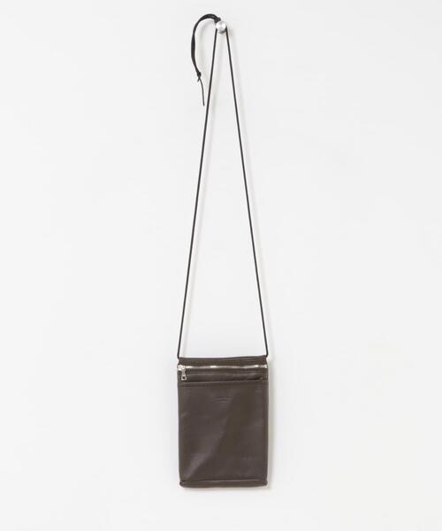 STANDARD SUPPLY（スタンダードサプライ）の「『別注』STANDARD SUPPLY×DOORS　SLING PURSE M/L（ショルダーバッグ・メンズ・グレー/ブラック/ブラウン・ONE）」の20枚目の写真