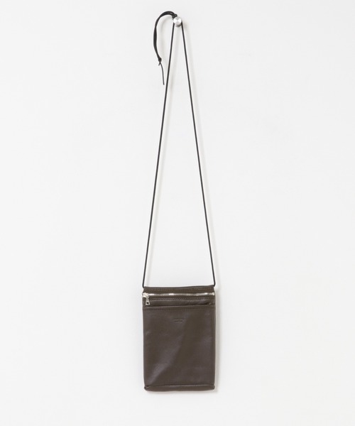 STANDARD SUPPLY（スタンダードサプライ）の「『別注』STANDARD SUPPLY×DOORS　SLING PURSE M/L（ショルダーバッグ・メンズ・グレー/ブラック/ブラウン・ONE）」の10枚目の写真