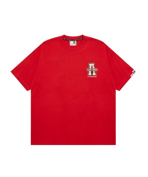 AAPE BY A BATHING APE(エーエイプバイアベイシングエイプ)の「AAPE MAIN TEE(Tシャツ/カットソー・メンズ・アイボリー/オレンジ系9・X-LARGE/LARGE/SMALL/MEDIUM)」の6枚目の写真