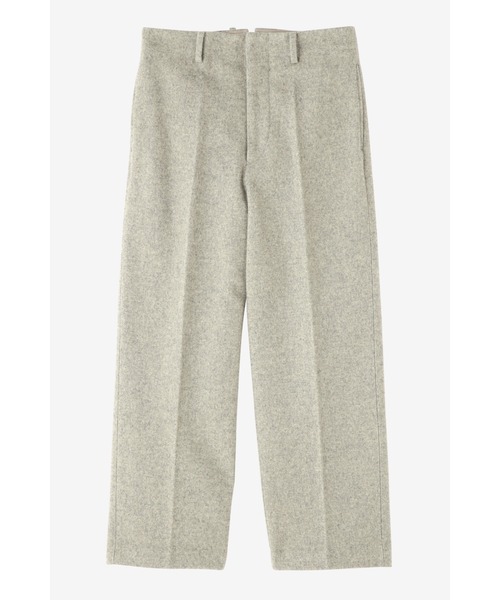 YLEVE(イレーヴ)の「YLEVE / WOOL MELTON OVER DYE(その他パンツ・メンズ・カーキ/グレー・4/3/5)」の1枚目の写真