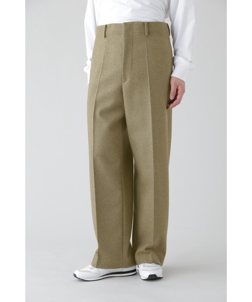 YLEVE(イレーヴ)の「YLEVE / WOOL MELTON OVER DYE(その他パンツ・メンズ・カーキ/グレー・4/3/5)」の2枚目の写真