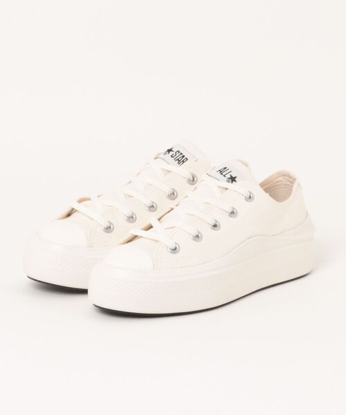 CONVERSE(コンバース)の「【CONVERSE】ALL STAR LIGHT PLTS Ⅱ OX(スニーカー・レディース・ホワイト・4/4.5/5/5.5)」の1枚目の写真