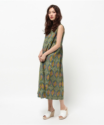 BEAMS BOY | OZ CREATION / バティック 切替ノースリーブワンピース(ワンピース)