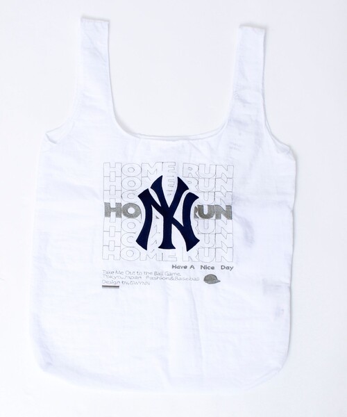 INFIELDER DESIGN(インフィールダーデザイン)の「【INFIELDER DESIGN/インフィールダーデザイン】HOME RUN BAG(エコバッグ/サブバッグ・メンズ・レッド/グレー・FREE)」の6枚目の写真