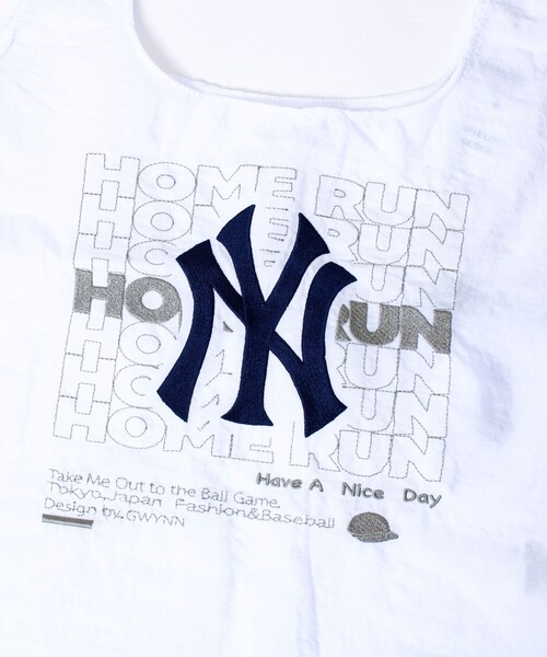 INFIELDER DESIGN(インフィールダーデザイン)の「【INFIELDER DESIGN/インフィールダーデザイン】HOME RUN BAG(エコバッグ/サブバッグ・メンズ・レッド/グレー・FREE)」の3枚目の写真