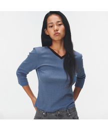 BLUEBRICK（ブルーブリック）の「Base 7分袖Tシャツ（2色）（Tシャツ/カットソー）」