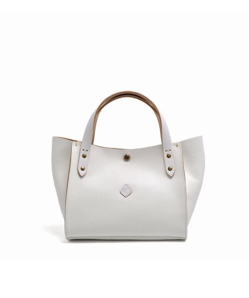 CLEDRAN（クレドラン）の「【本革 インナー巾着付】CL1181 AMO SERIES TOTE（トートバッグ・レディース・キャメル/グリーン/ゴールド/ブラウン/レッド/ブラック/ネイビー/ブルー/イエロー/ホワイト/グレー・FREE）」の2枚目の写真