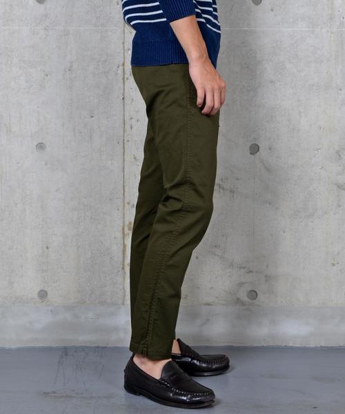 SHIPS(シップス)の「SC: 【WEB限定ジャストレングス】 16FW カラー テーパード チノパンツ(チノパンツ・メンズ・コバルトブルー/オリーブ/ベージュ/ネイビー・34/33/30/32/31/29)」の5枚目の写真