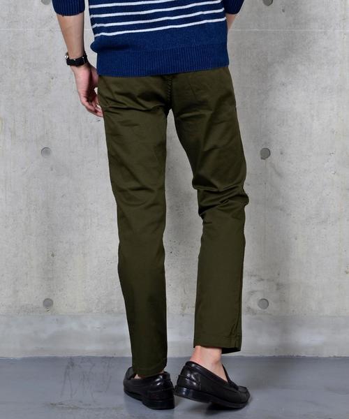 SHIPS(シップス)の「SC: 【WEB限定ジャストレングス】 16FW カラー テーパード チノパンツ(チノパンツ・メンズ・コバルトブルー/オリーブ/ベージュ/ネイビー・34/33/30/32/31/29)」の6枚目の写真