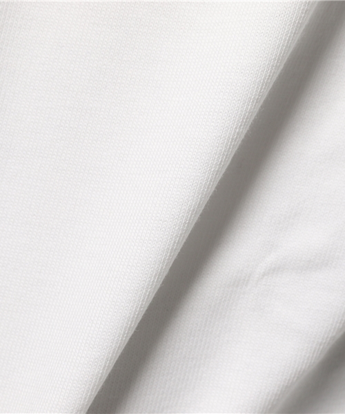 CLANE（クラネ）の「HI-NECK BACK LONG TOPS（Tシャツ/カットソー・メンズ・ネイビー/ホワイト/ブラック・1/2）」の6枚目の写真