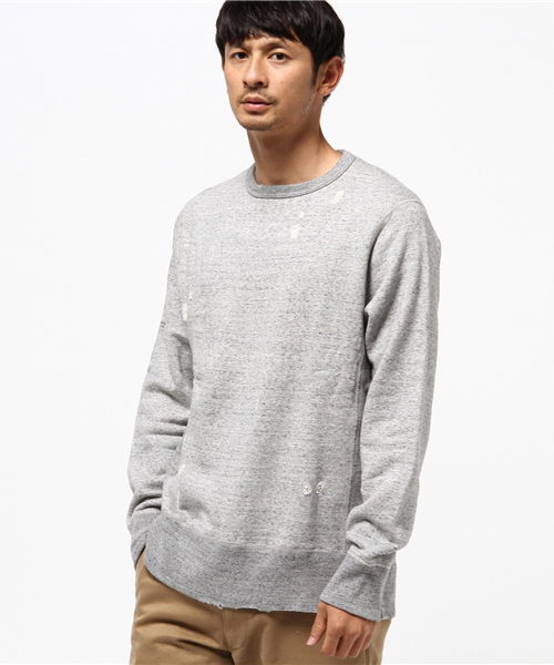 Sanca（サンカ）の「sanca×BEAMS / 別注 ダメージ スウェット