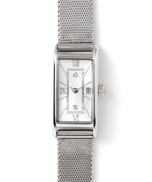 レクタングルステンレスメッシュウォッチ アナログ腕時計 Vendome Aoyama ヴァンドーム青山 のファッション通販 Zozotown