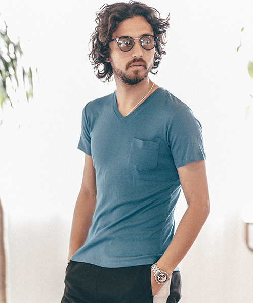 CAMBIO（カンビオ）の「mko5243-Combination Boston Glasses サングラス（サングラス・メンズ・ブラック/その他/グレー/ブルー/ブラウン・FREE）」の7枚目の写真