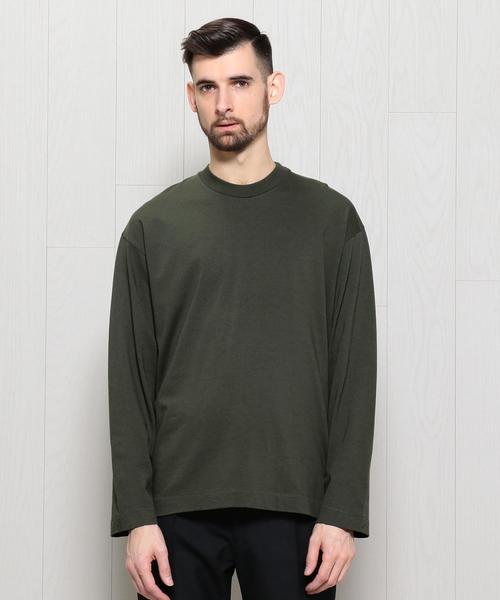 BEAUTY&YOUTH UNITED ARROWS(ビューティーアンドユースユナイテッドアローズ)の「<H>COTTON RAYON CREW LONG SLEEVE/カットソー ◆(Tシャツ/カットソー・メンズ・オリーブ/ネイビー/ホワイト/パープル・MEDIUM/LARGE/SMALL)」の13枚目の写真