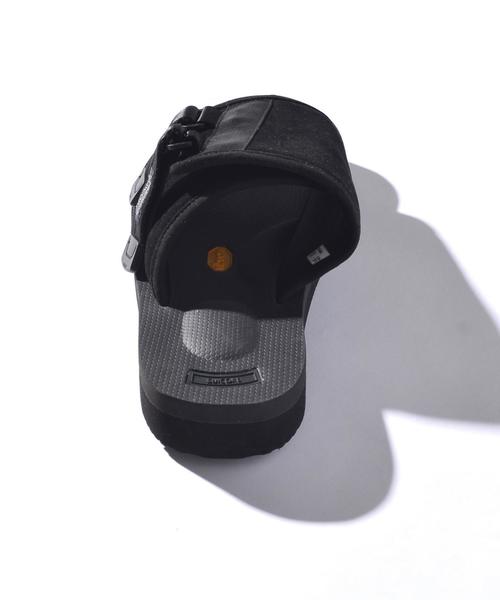 【美品】SUICOKE KAW-VS サンダル US4 ブラック Mens | Suicoke KAW-VS Suede Slide Sandal Black