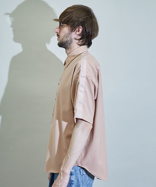 【最終価格】＊ユナイテッドトウキョウ　コクーンスリーブショートシャツ COLD DRY ショートスリーブシャツ（シャツ/ブラウス）｜UNITED