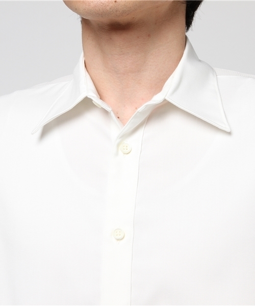 UNITED TOKYO（ユナイテッドトウキョウ）の「リラックスショートスリーブシャツ（シャツ/ブラウス・メンズ・ピンク/グレー/オフホワイト・3/1/2）」の6枚目の写真