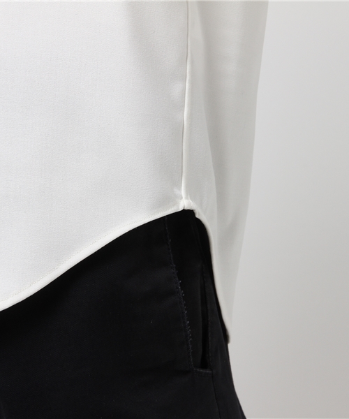 UNITED TOKYO（ユナイテッドトウキョウ）の「リラックスショートスリーブシャツ（シャツ/ブラウス・メンズ・ピンク/グレー/オフホワイト・3/1/2）」の8枚目の写真