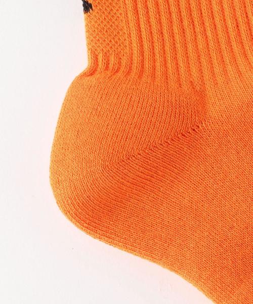 BEAUTY&YOUTH UNITED ARROWS（ビューティーアンドユースユナイテッドアローズ）の「BY ロゴ ソックス ◆（ソックス/靴下・メンズ・ホワイト/ブラック/オレンジ/パープル・FREE）」の6枚目の写真