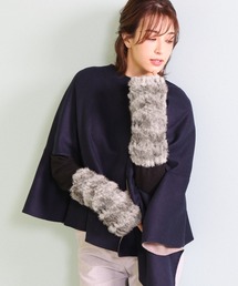 sov. ラビットファーポンチョ Sov Double Standard Clothing ラビットファー ケープ マント