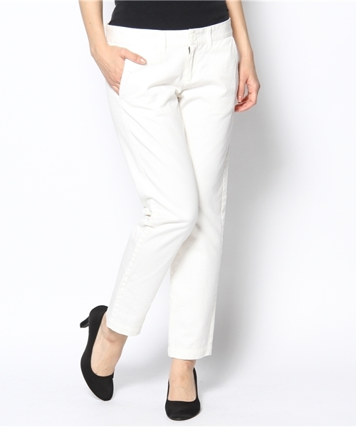 Demi-Luxe BEAMS(デミルクス ビームス)の「Demi-Luxe BEAMS / バイオウォッシュ チノパンツ(チノパンツ・レディース・ベージュ/グリーン系その他/ホワイト・36/38/40)」の20枚目の写真