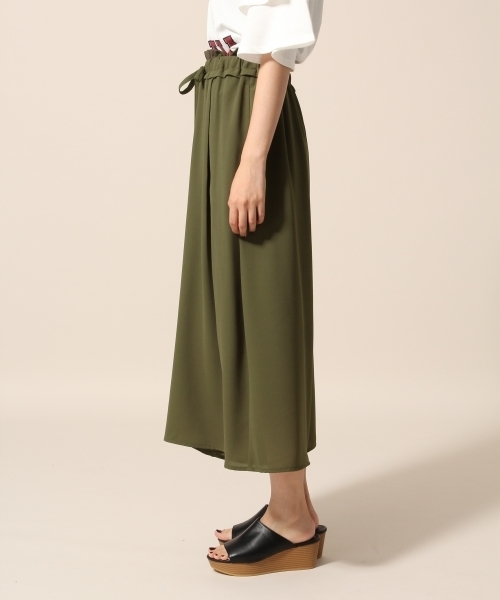 LOWRYS FARM(ローリーズファーム)の「アソートWギャザースカーチョ 769133(その他パンツ・レディース・パープル/ブラウン/ブラック/ネイビー/カーキ・FREE)」の10枚目の写真