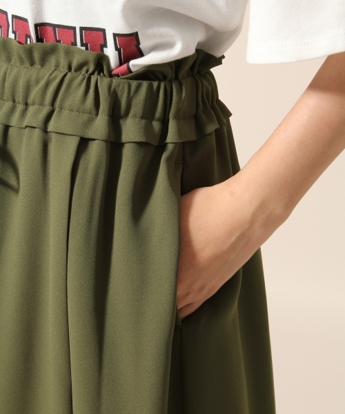 LOWRYS FARM(ローリーズファーム)の「アソートWギャザースカーチョ 769133(その他パンツ・レディース・パープル/ブラウン/ブラック/ネイビー/カーキ・FREE)」の13枚目の写真