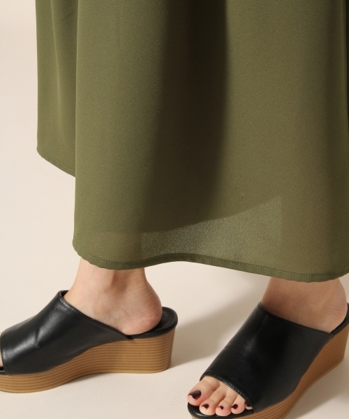 LOWRYS FARM(ローリーズファーム)の「アソートWギャザースカーチョ 769133(その他パンツ・レディース・パープル/ブラウン/ブラック/ネイビー/カーキ・FREE)」の14枚目の写真