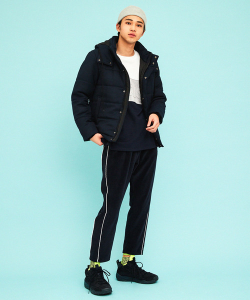 WEGO（ウィゴー）の「WEGO/ベロアトラックパンツ（その他パンツ・メンズ・ブラック/ネイビー・MEDIUM/LARGE）」の20枚目の写真