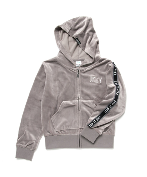 ROXY（ロキシー）の「MINI OTTER PARKA（パーカー・キッズ・ネイビー/グレー・130/140/150/100）」の2枚目の写真