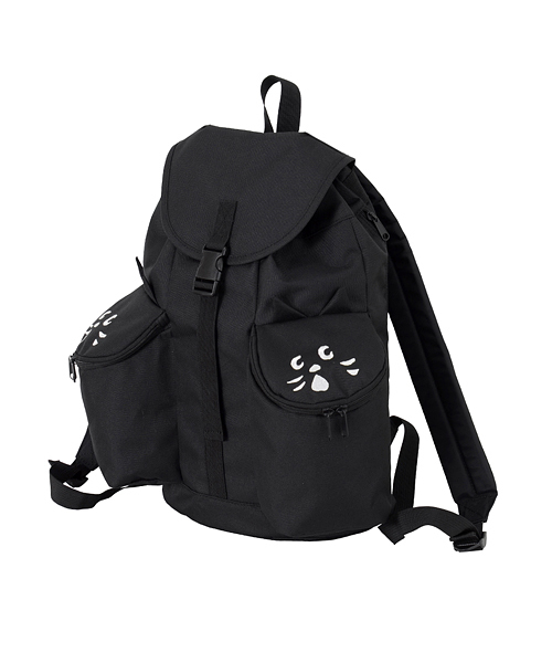 Ne-net ネネット にゃー リュック 黒 Ne-net(ネネット) / リュック