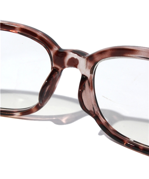 BEAMS(ビームス)の「BEAMS / 眼鏡“SAND”(メガネ・メンズ・ブラック/ブラウン・ONE SIZE)」の7枚目の写真