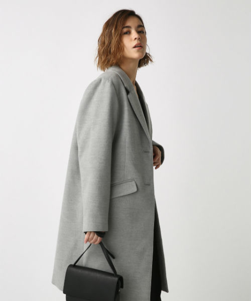 AZUL by moussy（アズールバイマウジー）の「ｽﾀﾝﾀﾞｰﾄﾞﾁｪｽﾀｰｺｰﾄ（チェスターコート・レディース・ブラック/ベージュ/トップグレー・SMALL/MEDIUM/LARGE）」の20枚目の写真