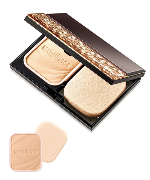 MAQuillAGE(マキアージュ)の「マキアージュ ドラマティックパウダリー UV オークル10 (レフィル) やや明るめの肌色(ファンデーション)」|ベージュ