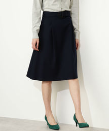 NATURAL BEAUTY BASIC | ◆ベルテッドフレアスカート(スカート)