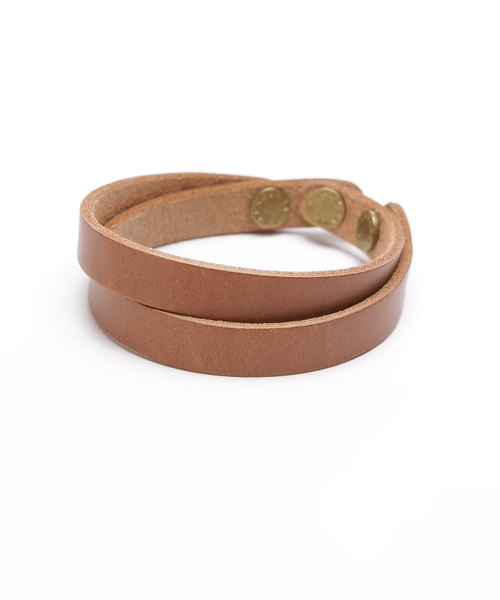 NANO universe（ナノユニバース）の「ダブルイタリーレザーブレス（ブレスレット・メンズ・ブラック/ネイビー/イエロー/キャメル/レッド・FREE）」の13枚目の写真