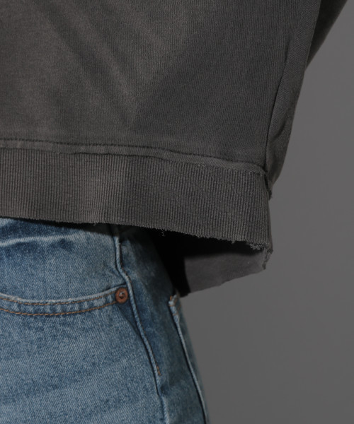 PAGEBOY(ページボーイ)の「VINTAGEユルパーカー(パーカー・レディース・チャコールグレー/アイボリー/サックスブルー・FREE)」の15枚目の写真