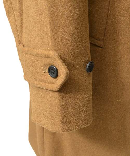 MinoriTY（マイノリティ）の「ビッグシルエットチェスターコート メルトン（チェスターコート・メンズ・ブラック/グレー/チャコール/ネイビー/キャメル・M/L）」の12枚目の写真