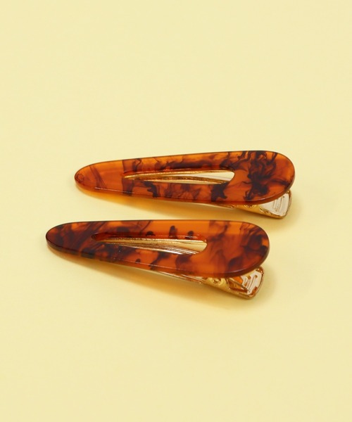 Esime（エシミー）の「【単品】ヘアクリップ（ヘアピン・レディース・ブラック/ブラウン/グレー/レッド/ピンク/ブルー/グリーン/ライトブラウン/パープル/アイボリー/ネイビー/その他/ブラウン系その他/キャメル/B/C/I/J・FREE）」の22枚目の写真